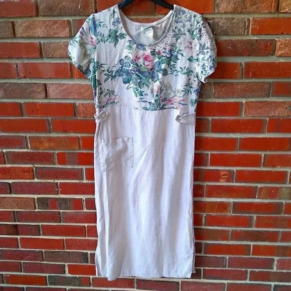 Floral party midi dress - Picture 1 of 3